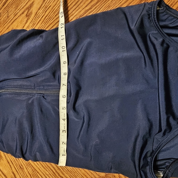 Lands End Sporty Racerback Swimsuit size 10 - Picture 5 of 6